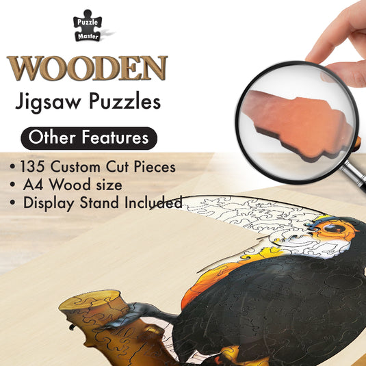 Toucan - 135 Pc Wooden Jigsaw Puzzle