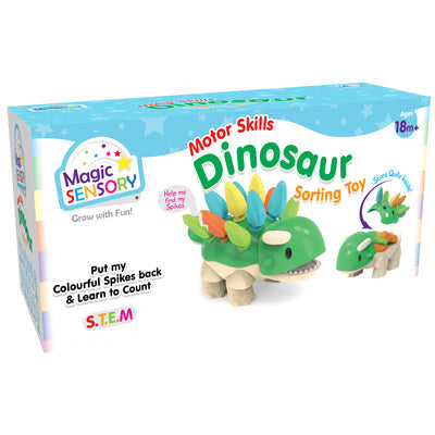 Load image into Gallery viewer, Motor Skills Dinosaur Sorting Toy
