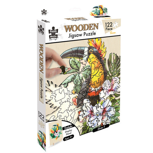 Toucan 2.0 - 122 Pc Wooden Jigsaw Puzzle