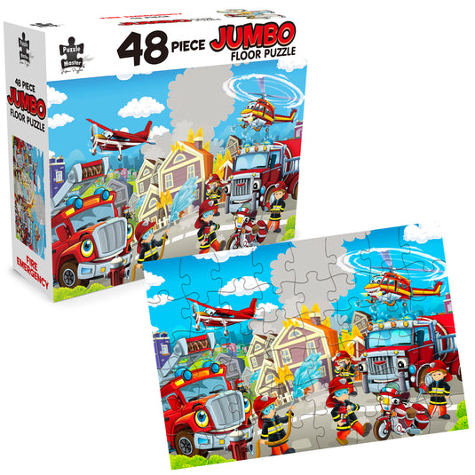 Fire Emergency 48 Pc Jumbo Floor Puzzle