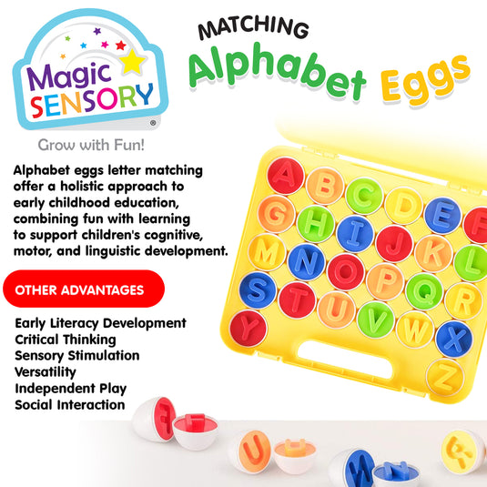 Matching Alphabet Eggs