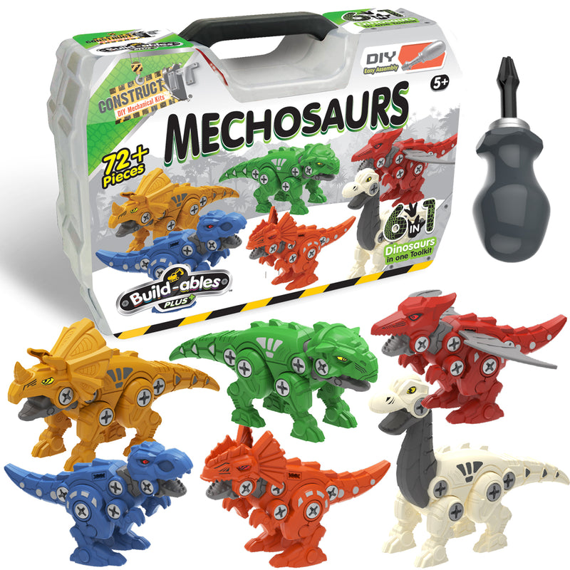 Load image into Gallery viewer, 6 in 1 Mechosaurs Pack
