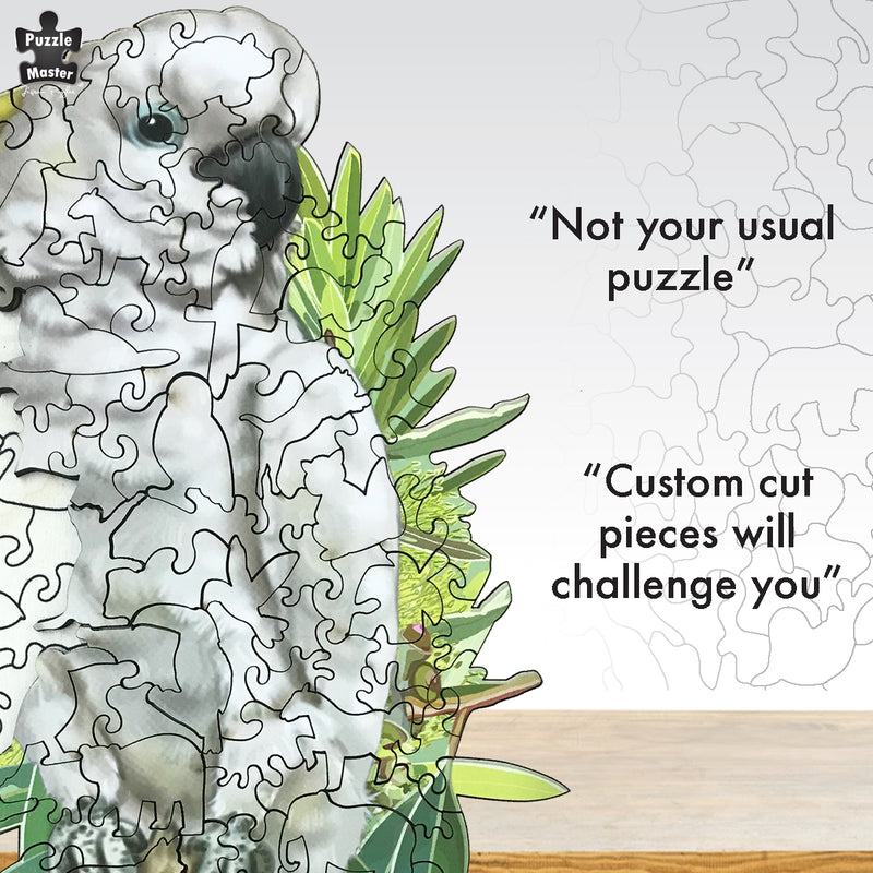 Load image into Gallery viewer, Cockatoo - 133 Pc Wooden Jigsaw Puzzle
