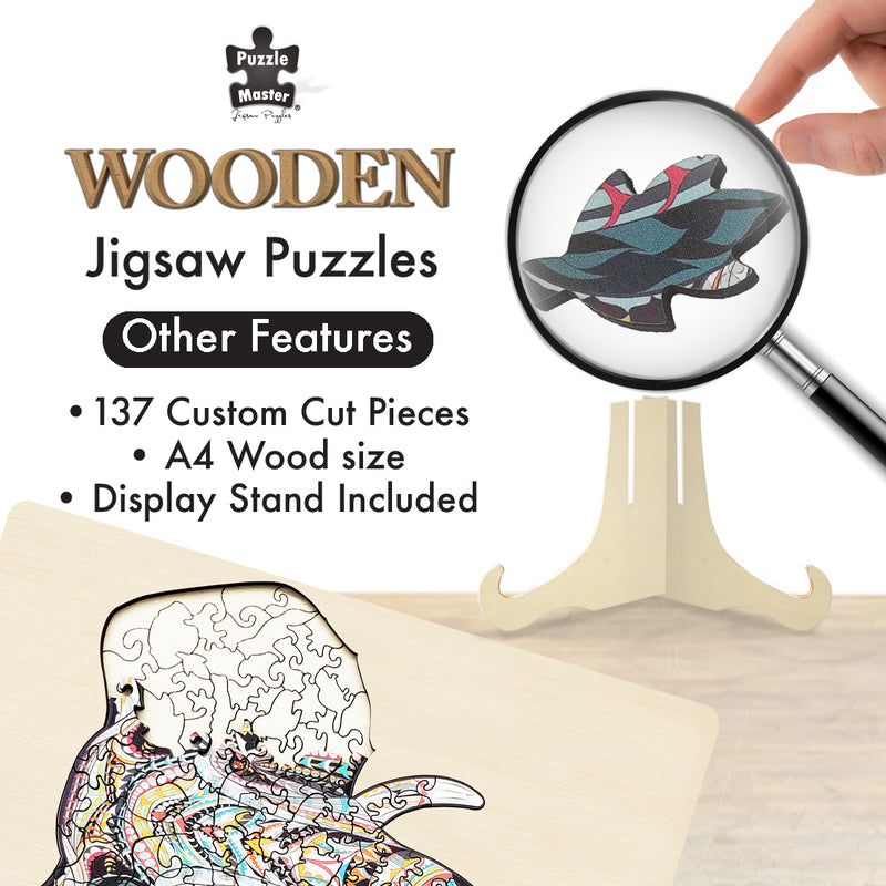 Load image into Gallery viewer, Elephant - 137 Pc Wooden Jigsaw Puzzle
