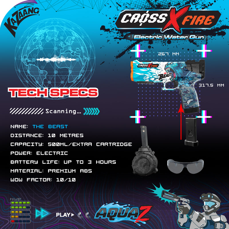 Load image into Gallery viewer, CrossXFire AquaZ - The Beast
