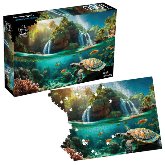 Turtle Discovery 1000 Pc Puzzle