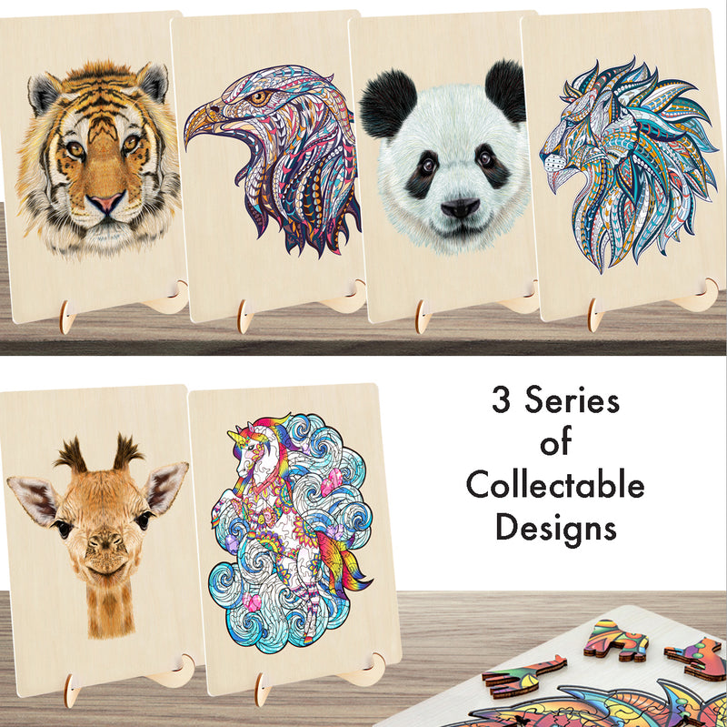 Load image into Gallery viewer, Tiger - 130 Pc Wooden Jigsaw Puzzle

