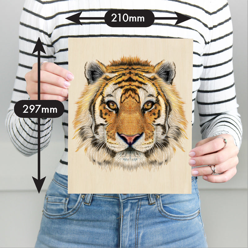 Load image into Gallery viewer, Tiger - 130 Pc Wooden Jigsaw Puzzle

