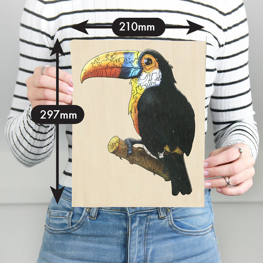 Toucan - 135 Pc Wooden Jigsaw Puzzle