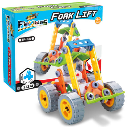 Construct It Flexibles Fork Lift Box and model