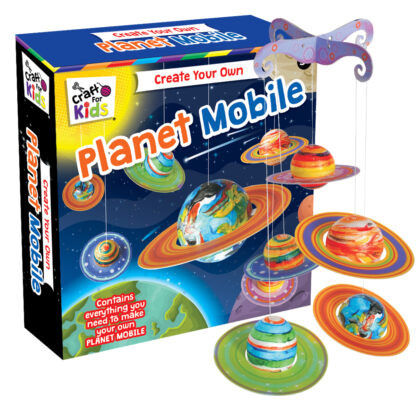 Craft For Kids Create Your Own Planet Mobile Box and model