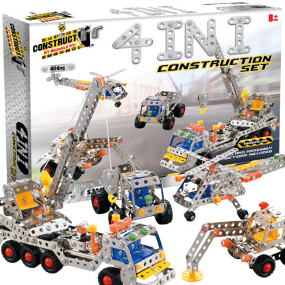 Construct It Originals 4 in 1 Construction Set Box and Inside