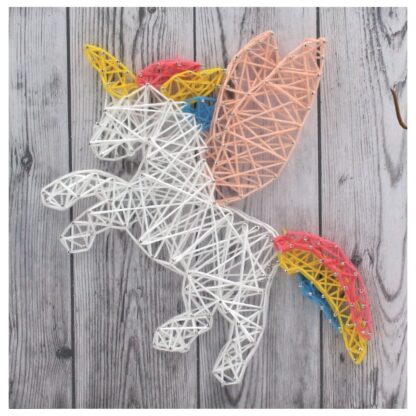 Craft For Kids Make Your Own String Art Completed