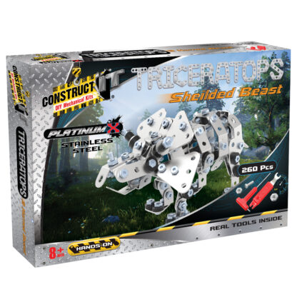 Construct It Platinum X Triceratops - Shielded Beast Box
