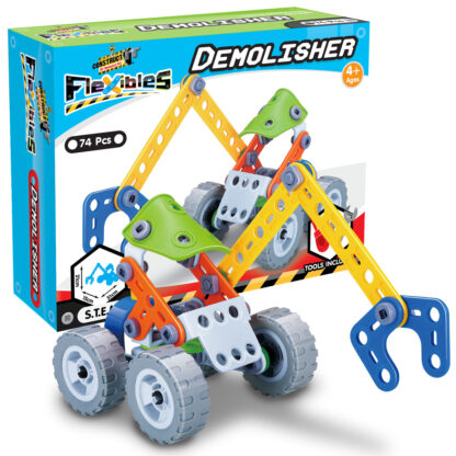 Construct It Flexibles Demolisher Box and model