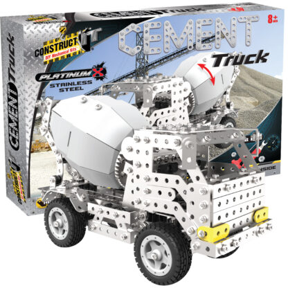 Construct It Platinum X Cement Truck Box and Model
